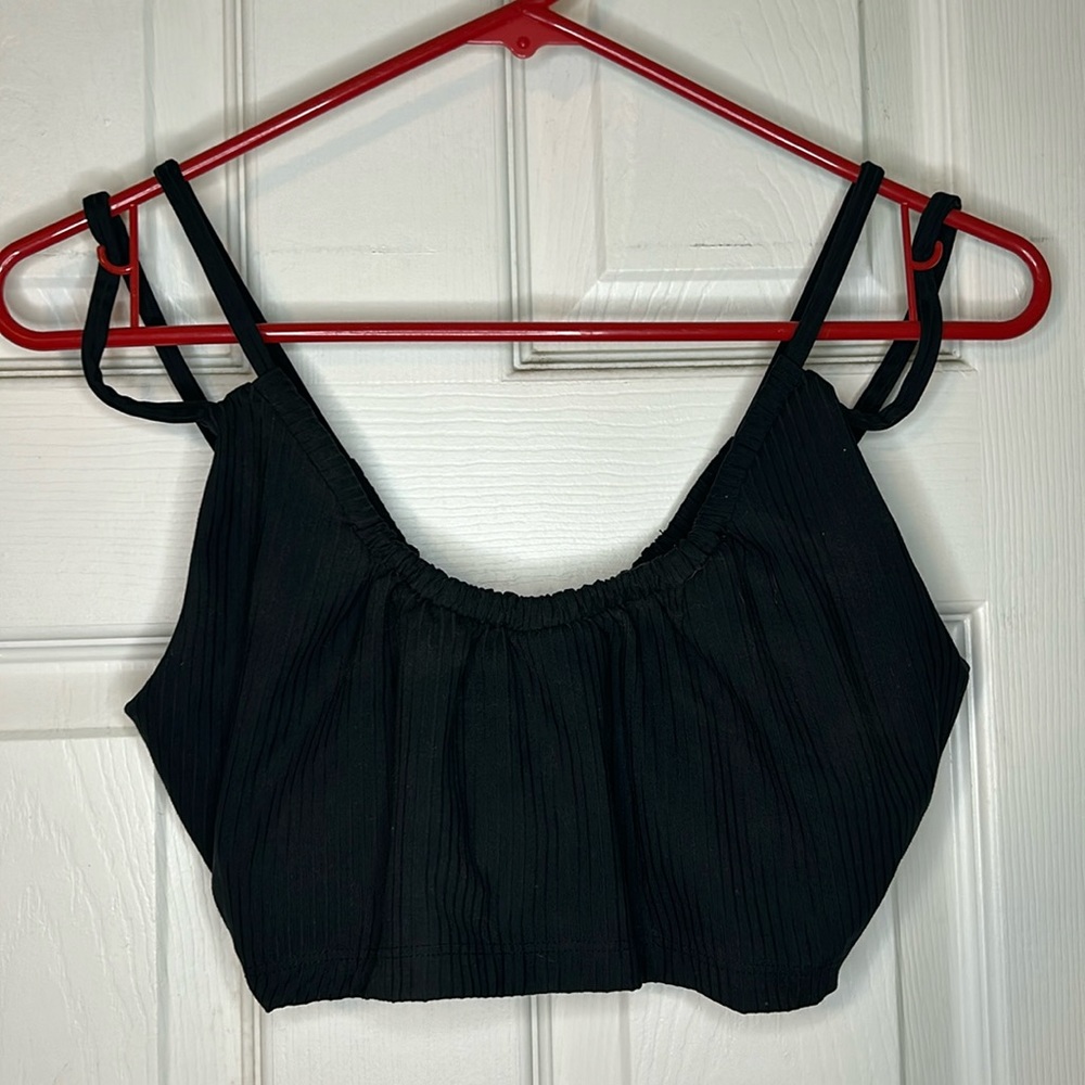 Free People Movement Pretty Black Sports Bra XS